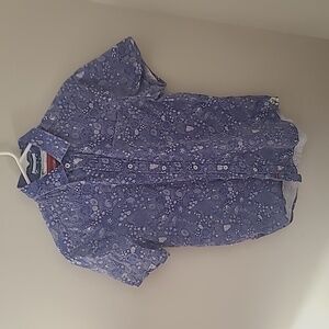 Men samll Report Collection sort sleeve button down